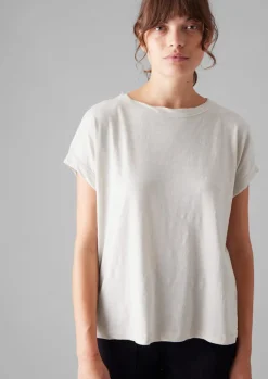 TOAST Alda Organic Cotton Easy Tee-Women Jersey|Tops & Tees
