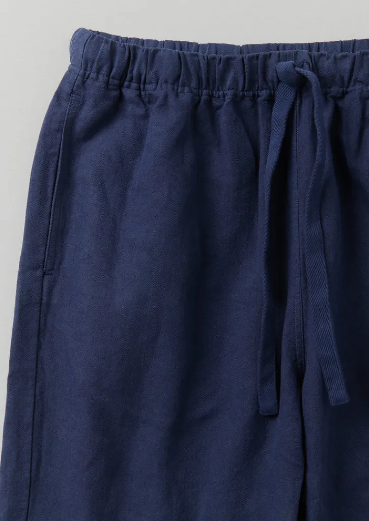 TOAST Alfie Garment Dyed Herringbone Trousers- Loungewear|Trousers