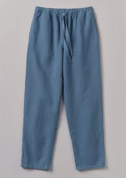 TOAST Alfie Garment Dyed Herringbone Trousers- Workwear|Trousers