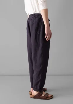 TOAST Alfie Garment Dyed Linen Trousers- Trousers