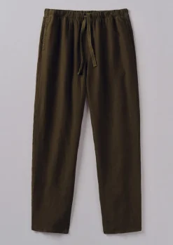 TOAST Alfie Garment Dyed Linen Trousers- Linen|Trousers
