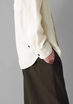 TOAST Alfie Garment Dyed Linen Trousers- Linen|Trousers