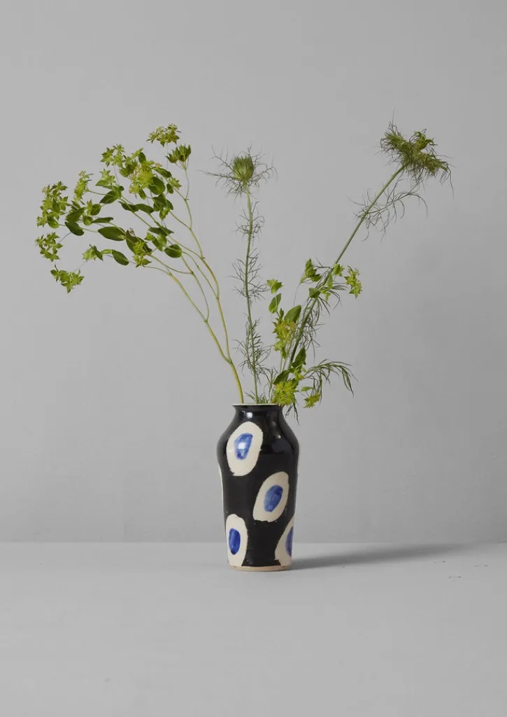 TOAST Ali Hewson Cobalt Dash Vase- Decorative Pieces|Ceramics