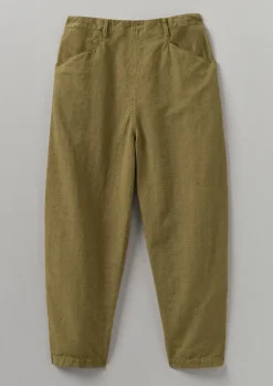 TOAST Alix Cotton Check Trousers-Women Linen|Trousers
