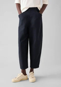 TOAST Alix Cotton Linen Trousers-Women Linen|Trousers