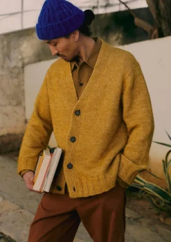 TOAST Alpaca Wool V-Neck Cardigan- Knitwear