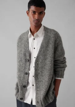 TOAST Alpaca Wool V-Neck Cardigan- Knitwear
