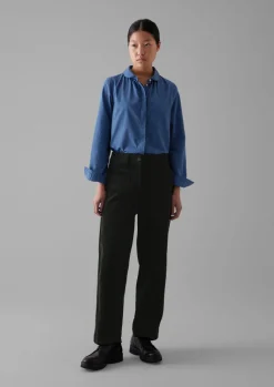 TOAST Anja Check Cotton Shirt-Women Shirts|Tops & Tees