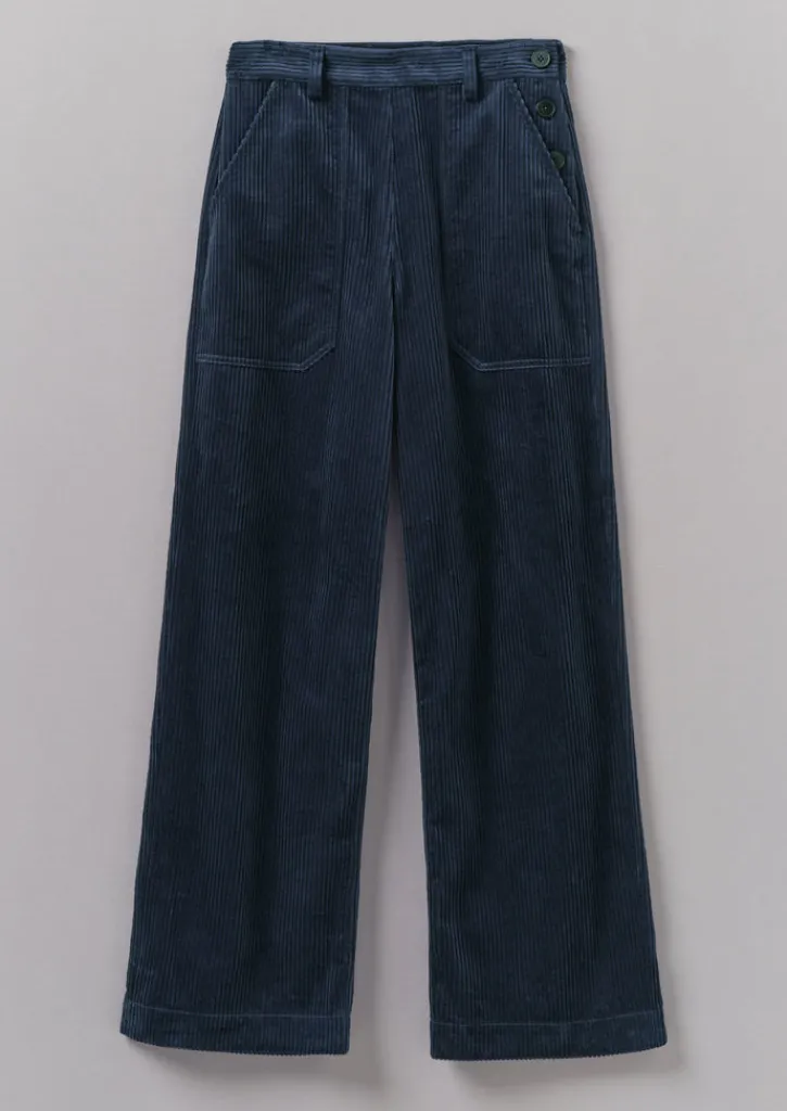 TOAST Annie Organic Cord Full Length Trousers-Women Cord|Workwear
