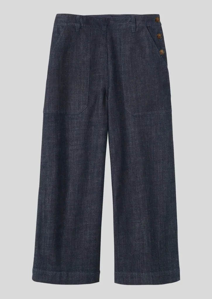 TOAST Annie Organic Denim Side Button Jeans-Women Denim|Workwear