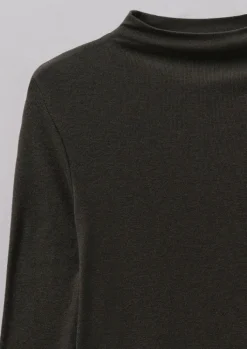 TOAST Aster Wool Lyocell High Neck Tee-Women Jersey|Tops & Tees