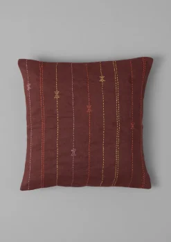 TOAST Basri Hand Embroidered Cushion Cover- Textiles|Cushions & Covers