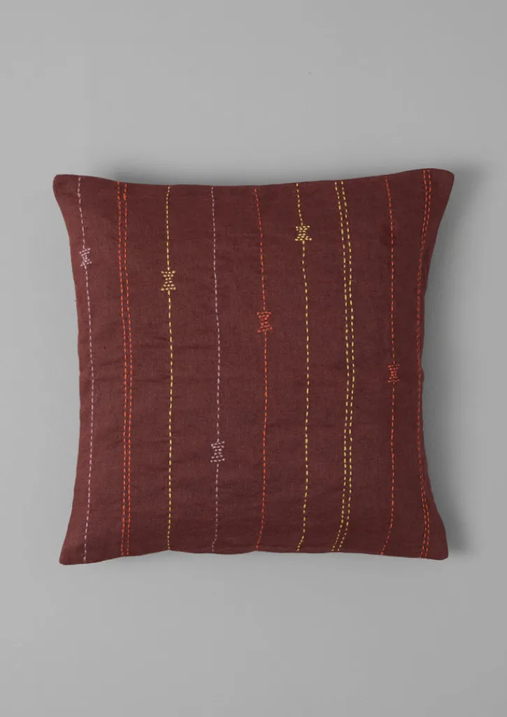 TOAST Basri Hand Embroidered Cushion Cover- Textiles|Cushions & Covers