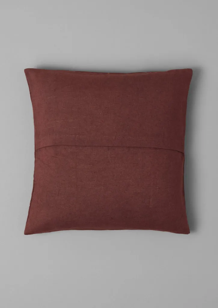 TOAST Basri Hand Embroidered Cushion Cover- Textiles|Cushions & Covers