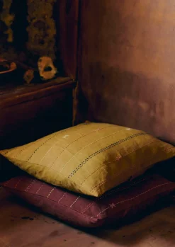 TOAST Basri Hand Embroidered Cushion Cover- Textiles|Cushions & Covers
