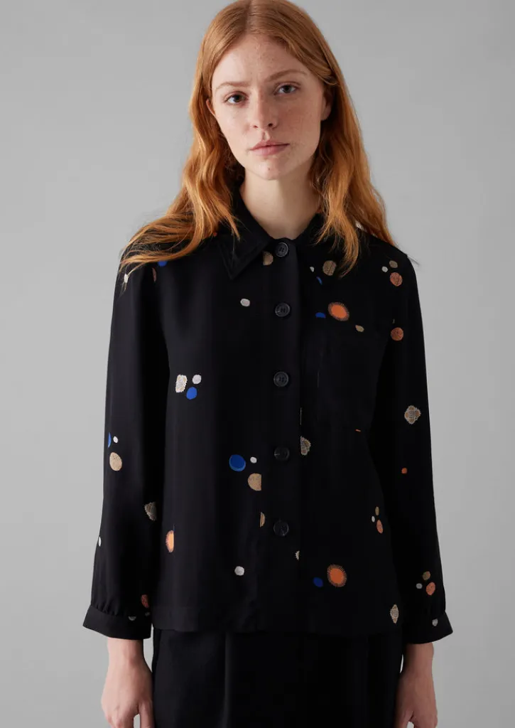 TOAST Baya Cosmic Dot Print Shirt-Women Shirts|Tops & Tees
