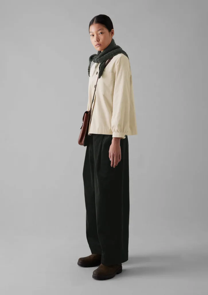 TOAST Baya Patch Pocket Organic Cord Shirt-Women Cord|Workwear
