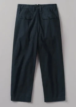 TOAST Bill Cotton Wide Leg Trousers- Trousers
