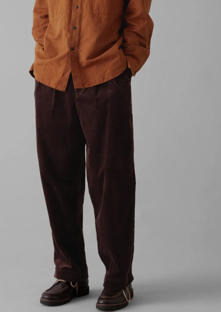 TOAST Bill Organic Cord Wide Leg Trousers- Cord|Trousers