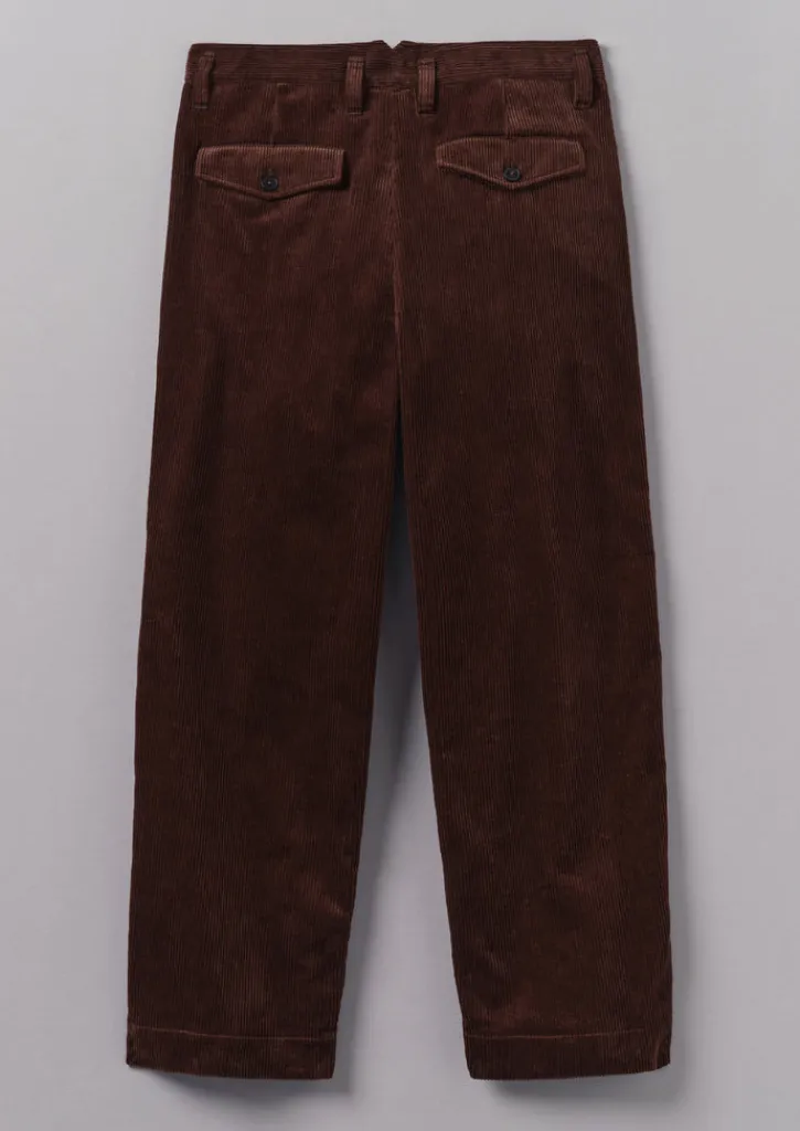 TOAST Bill Organic Cord Wide Leg Trousers- Cord|Trousers