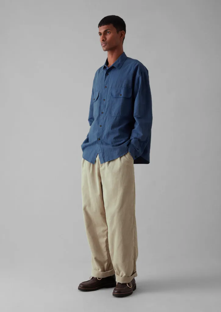 TOAST Bill Organic Cord Wide Leg Trousers- Cord|Trousers