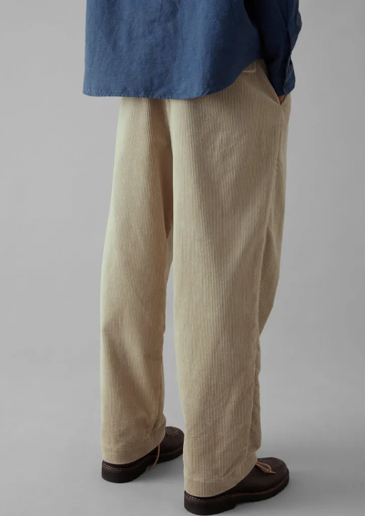 TOAST Bill Organic Cord Wide Leg Trousers- Cord|Trousers