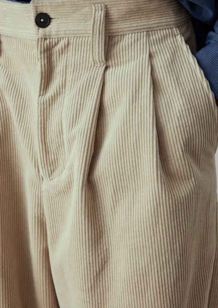 TOAST Bill Organic Cord Wide Leg Trousers- Cord|Trousers