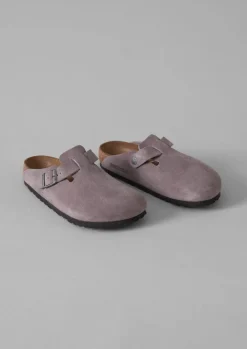 TOAST Birkenstock Boston Suede Clogs-Women Shoes|Slippers