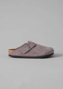 TOAST Birkenstock Boston Suede Clogs-Women Shoes|Slippers