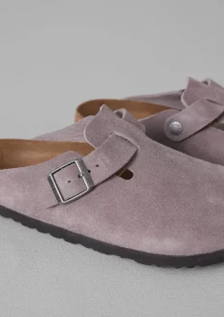 TOAST Birkenstock Boston Suede Clogs-Women Shoes|Slippers