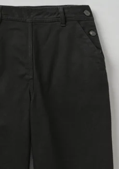 TOAST Denim Side Button Trousers-Women Denim|Jeans