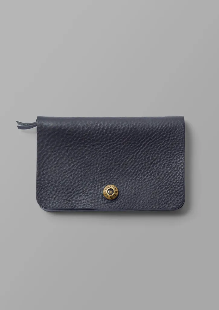 TOAST Bleu De Chauffe Leather Wallet- Bags & Belts