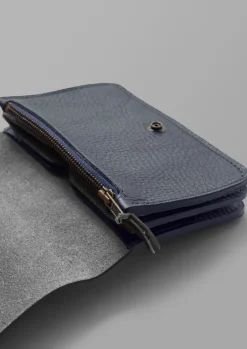 TOAST Bleu De Chauffe Leather Wallet- Bags & Belts