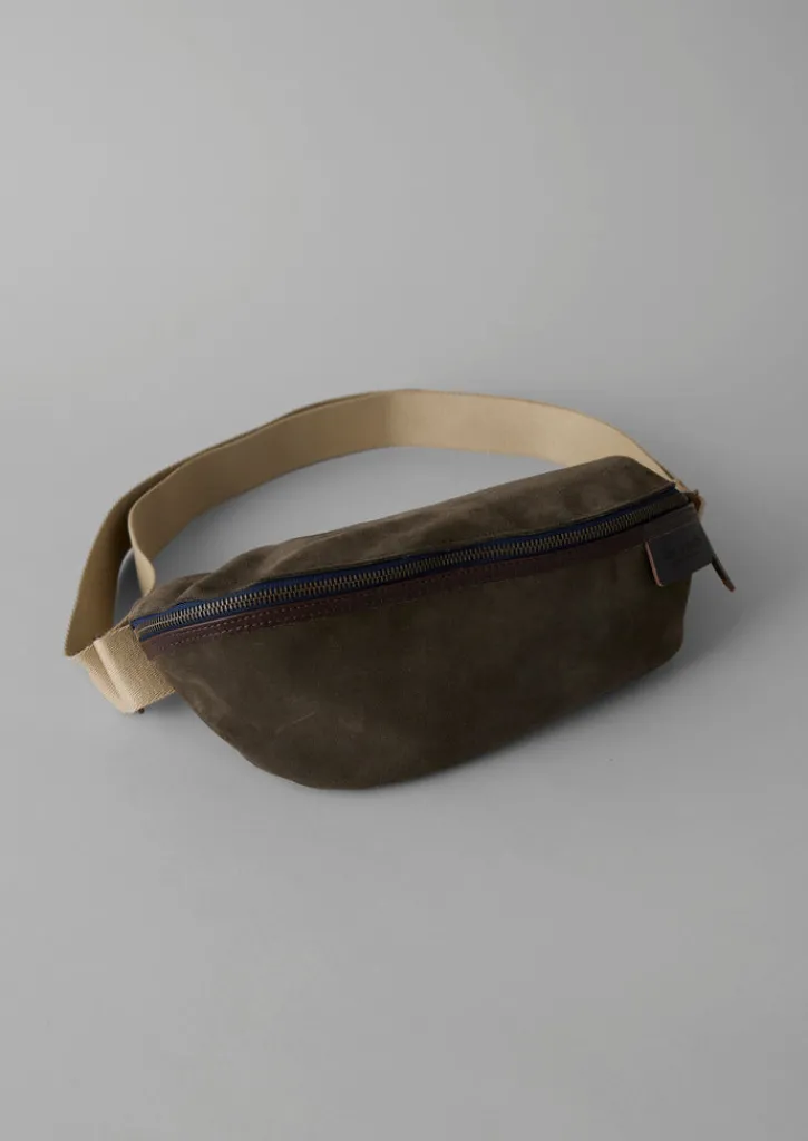 TOAST Bleu De Chauffe Suede Cross Body Bag-Women Bags & Belts