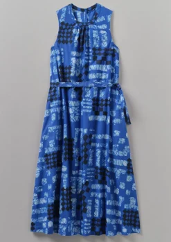 TOAST Block Print Batik Poplin Dress-Women Dresses