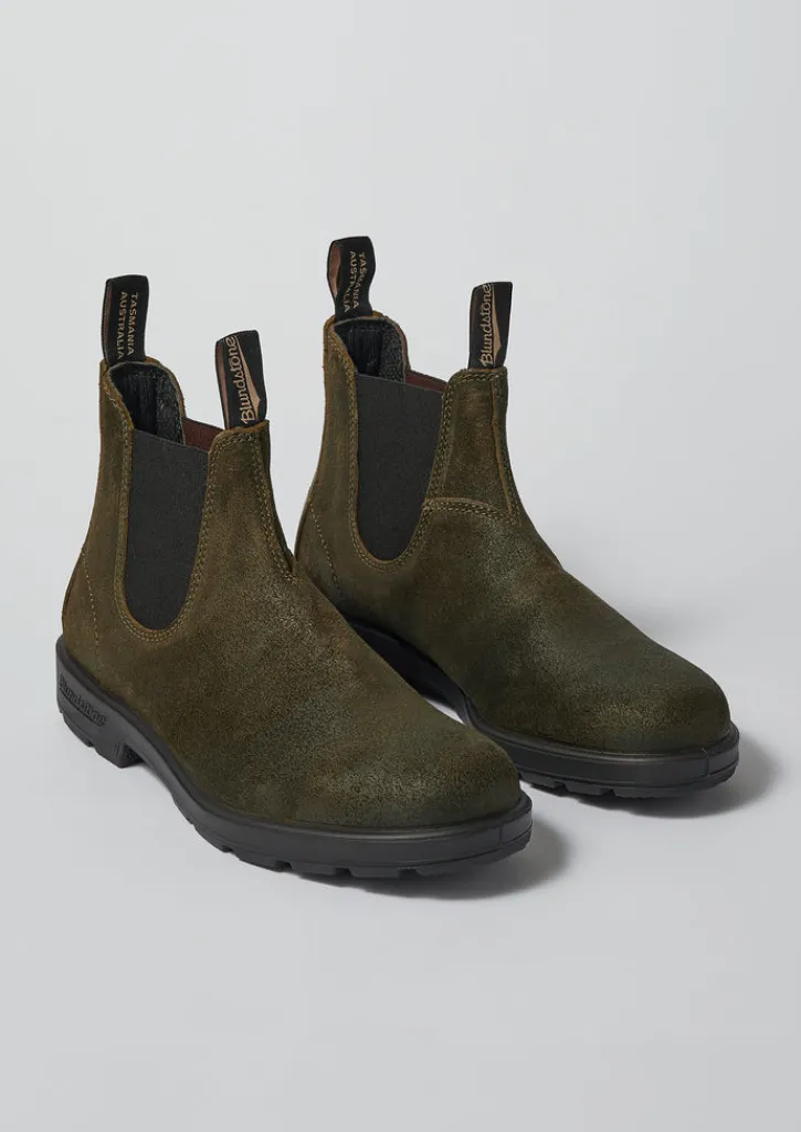 TOAST Blundstone Waxed Suede Chelsea Boots- Boots