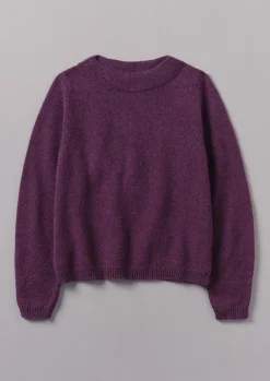 TOAST Boat Neck Wool Sweater-Women Knitwear