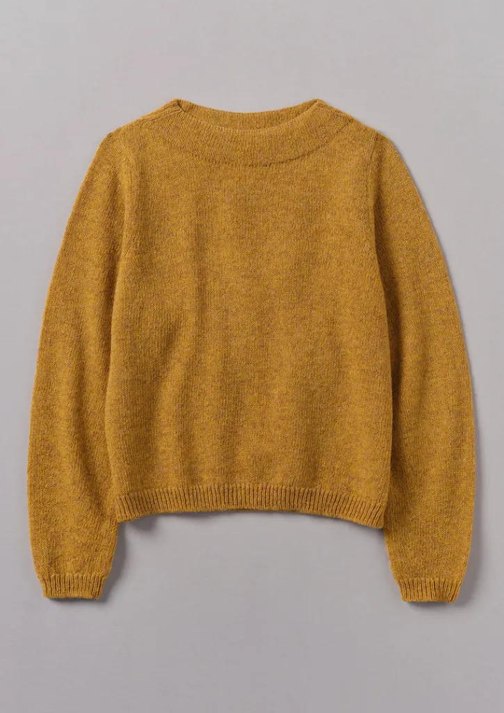 TOAST Boat Neck Wool Sweater-Women Knitwear