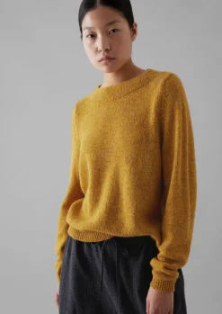 TOAST Boat Neck Wool Sweater-Women Knitwear