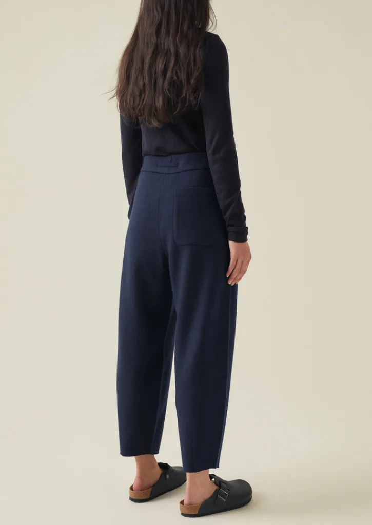TOAST Boiled Wool Pull On Trousers-Women Loungewear|Trousers