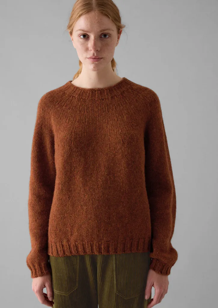TOAST British Wool Sweater-Women Knitwear