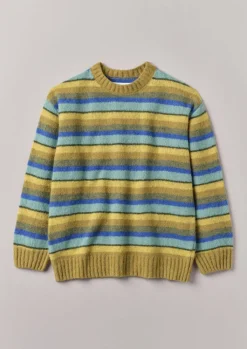TOAST Brushed Stripe Sweater- Knitwear