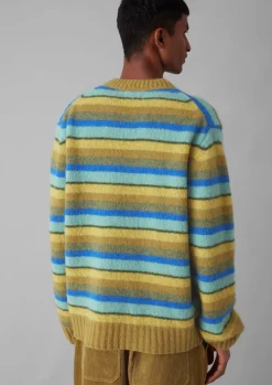 TOAST Brushed Stripe Sweater- Knitwear