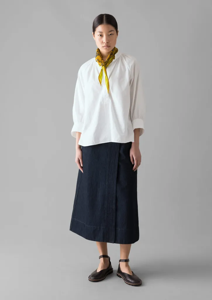 TOAST Catrin Cotton Oxford Easy Shirt-Women Shirts|Tops & Tees