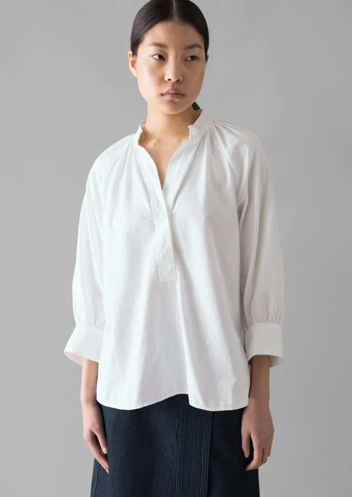 TOAST Catrin Cotton Oxford Easy Shirt-Women Shirts|Tops & Tees