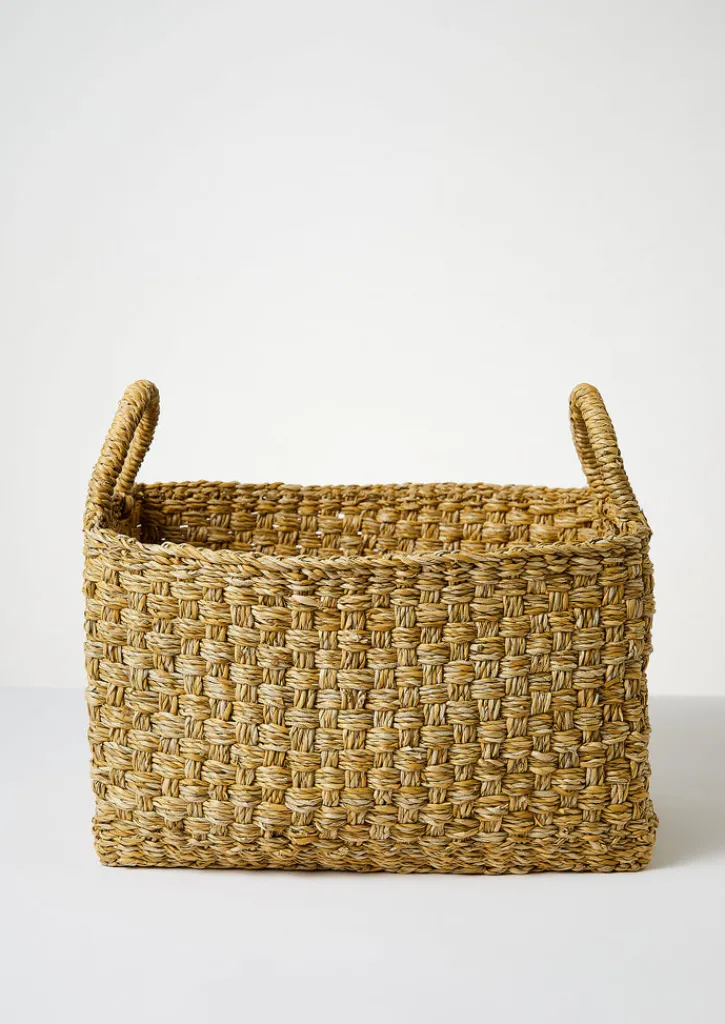 TOAST Chatai Weave Hogla Storage Basket- Baskets