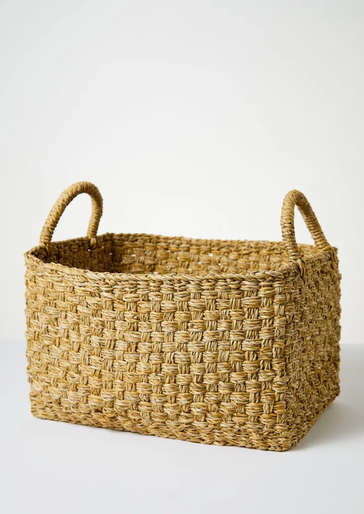 TOAST Chatai Weave Hogla Storage Basket- Baskets
