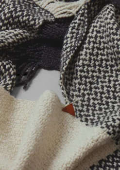 TOAST Check Merino Blend Wrap-Women Hats, Scarves & Gloves|Knitwear