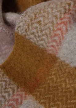 TOAST Chevron Check Wool Blanket- Textiles|Blankets & Throws