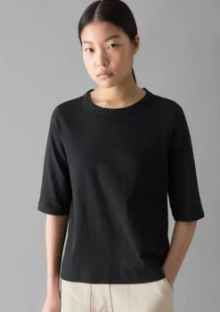 TOAST Cleo Garment Dyed Organic Cotton Tee-Women Jersey|Tops & Tees
